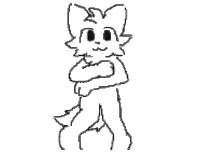 Animated gif of boykisser doing a really well animated dance